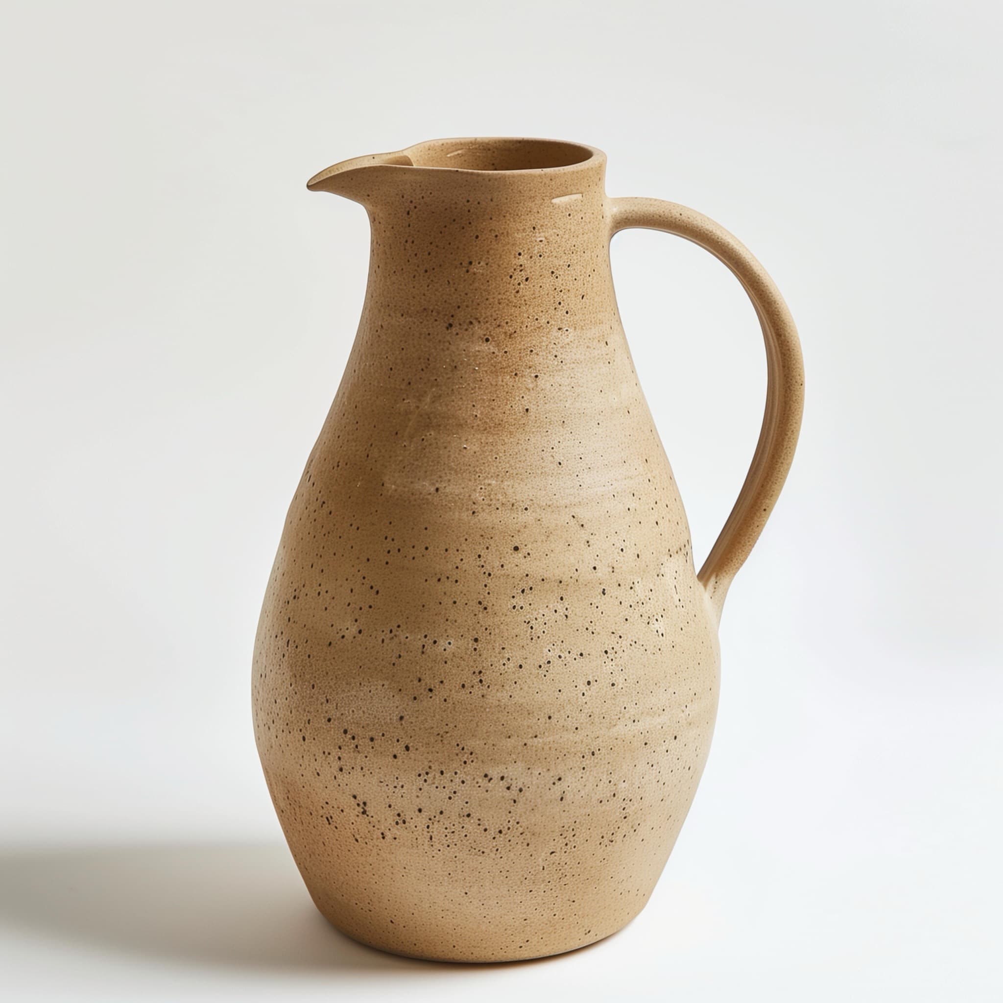 Stoneware Serving Pitcher